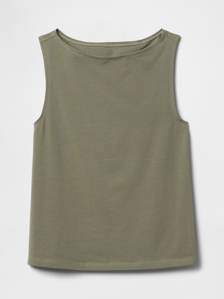Boatneck Tank Top