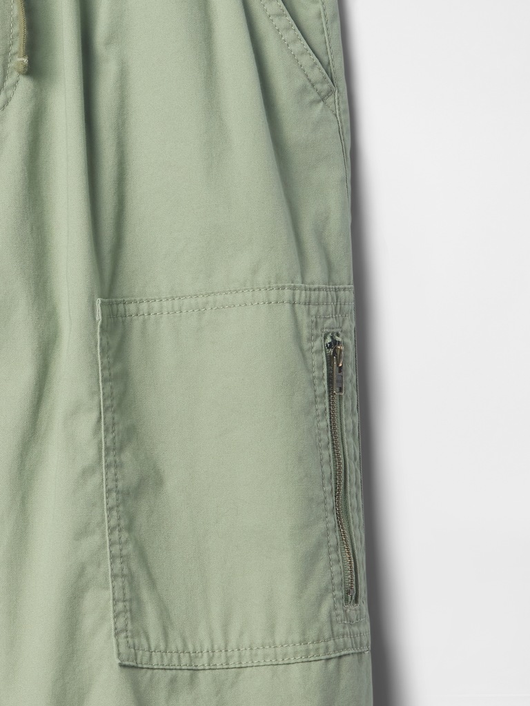 Kids High Rise Pull-On Barrel Pants