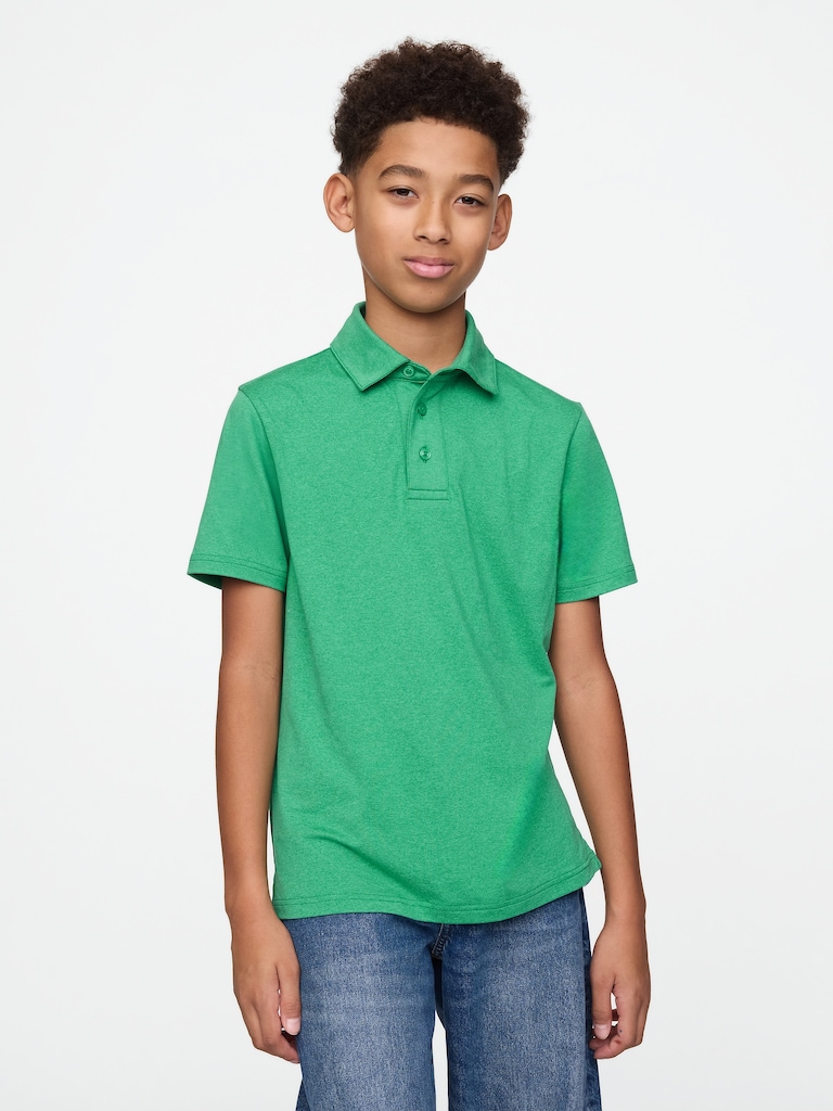 Kids GapFit Tech Performance Polo