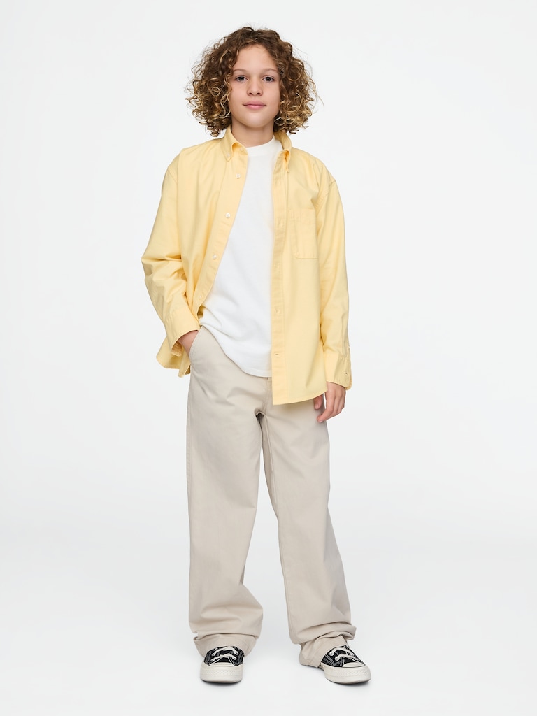 Kids Relaxed Oxford Shirt