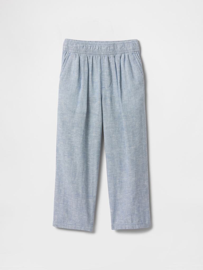 Baby & Toddler Linen-Cotton Pull-On Pants