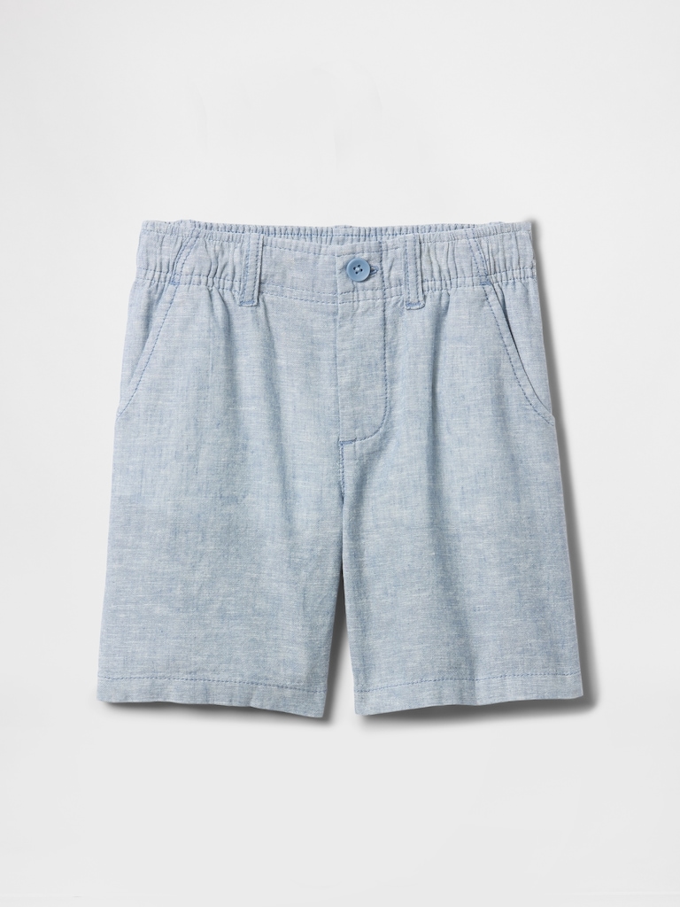 Baby & Toddler Linen-Cotton Shorts