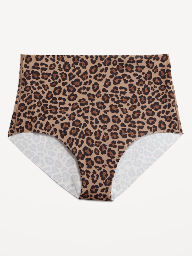 High-Waisted No-Show Brief Underwear