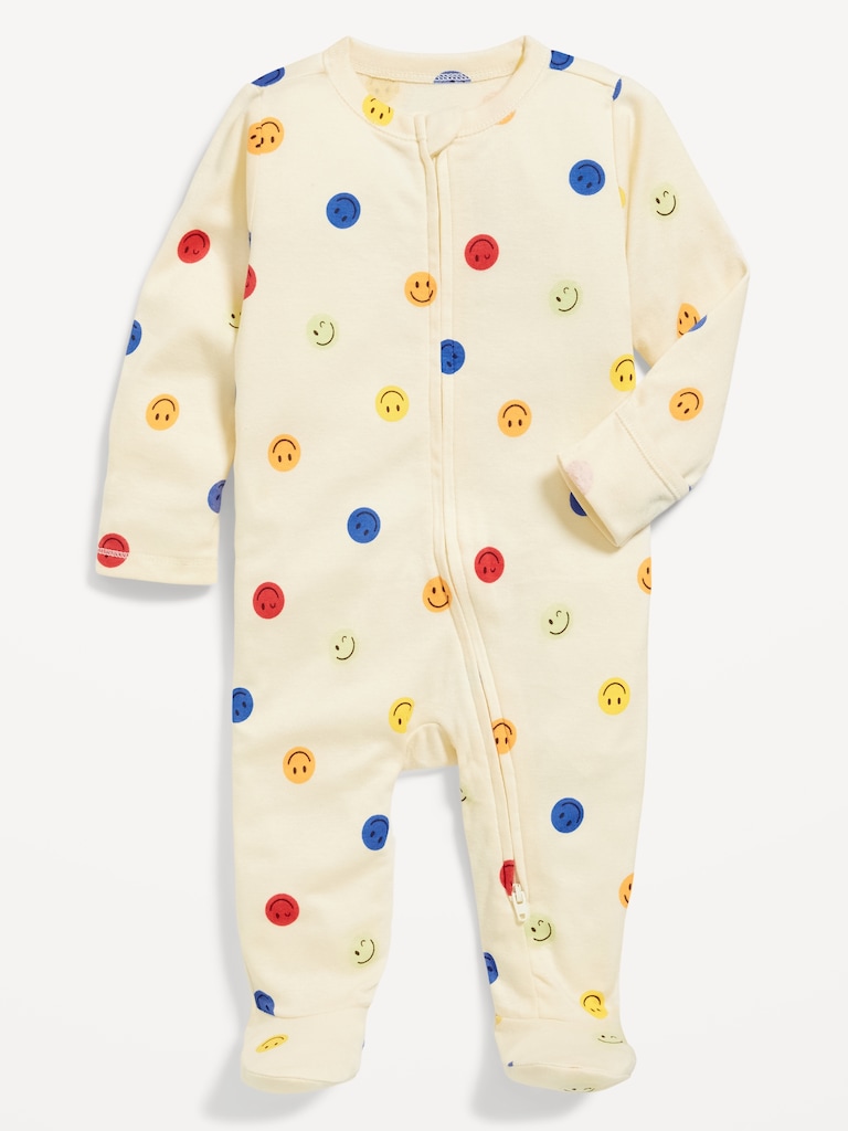 2-Way-Zip Sleep & Play Footed One-Piece for Baby