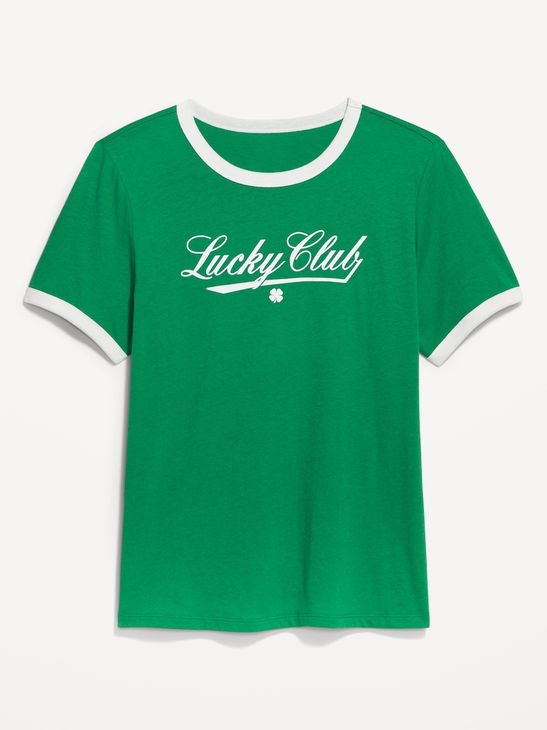 EveryWear Graphic Ringer T-Shirt