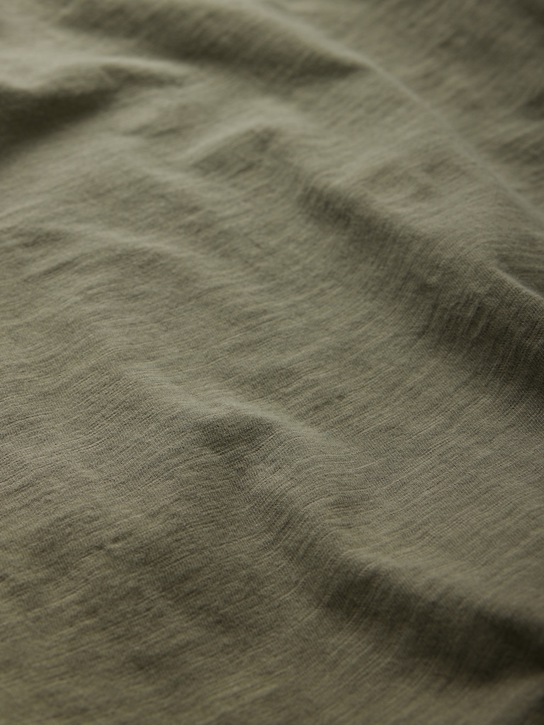 Lived-In Curved Hem Crewneck T-Shirt