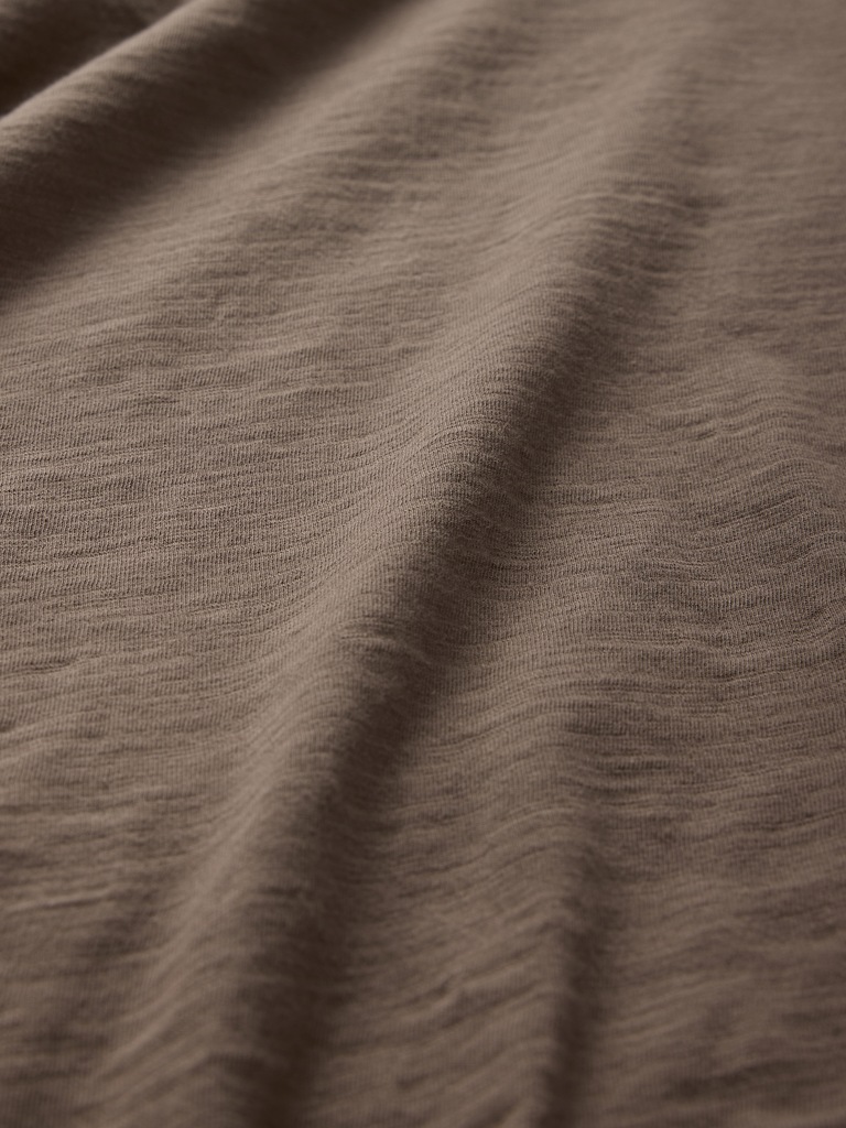 Lived-In Curved Hem Crewneck T-Shirt