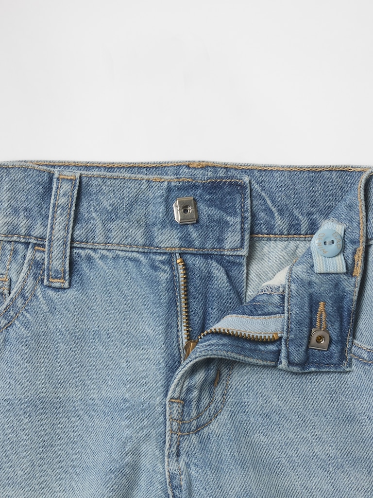 Kids Low Rise Stride Denim Shorts