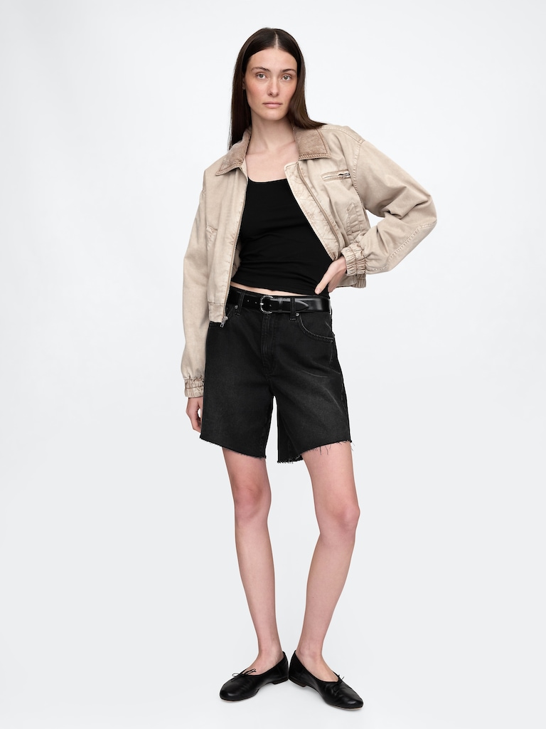 CloseKnit Jersey Square-Neck Top
