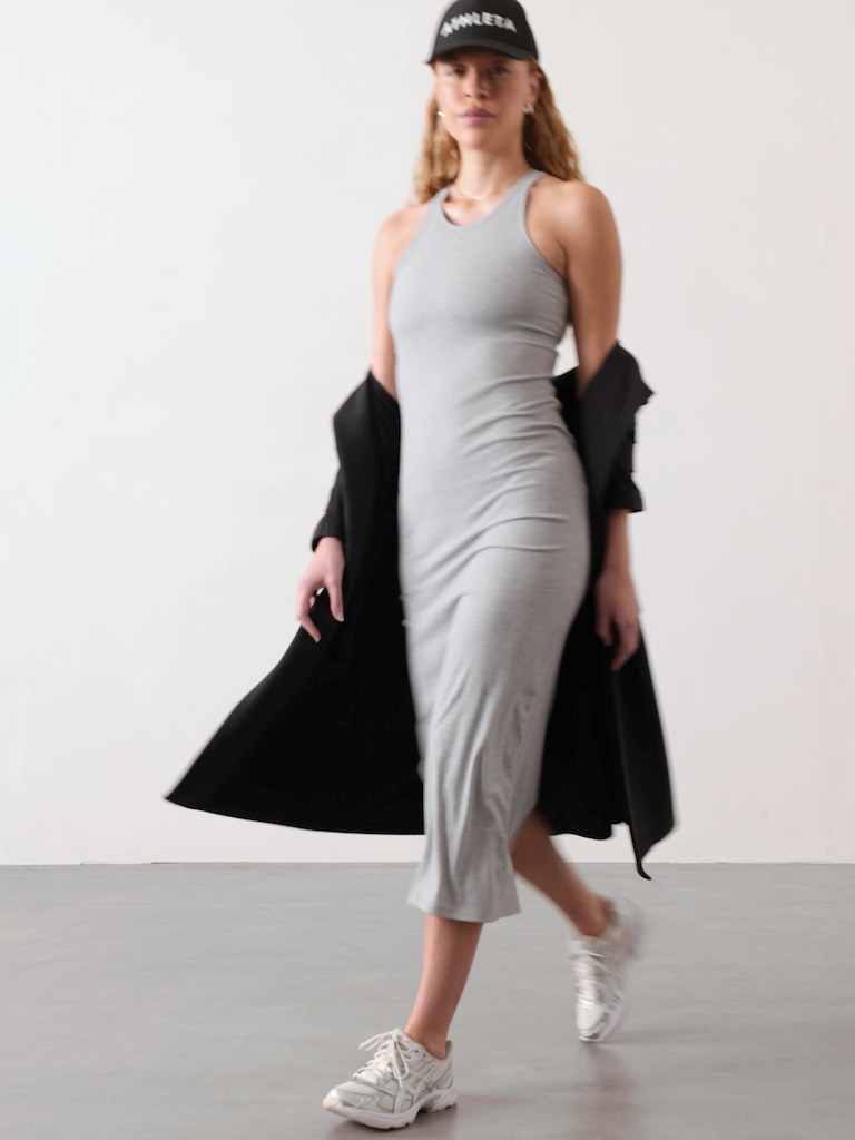 Signature Rib Maxi Dress