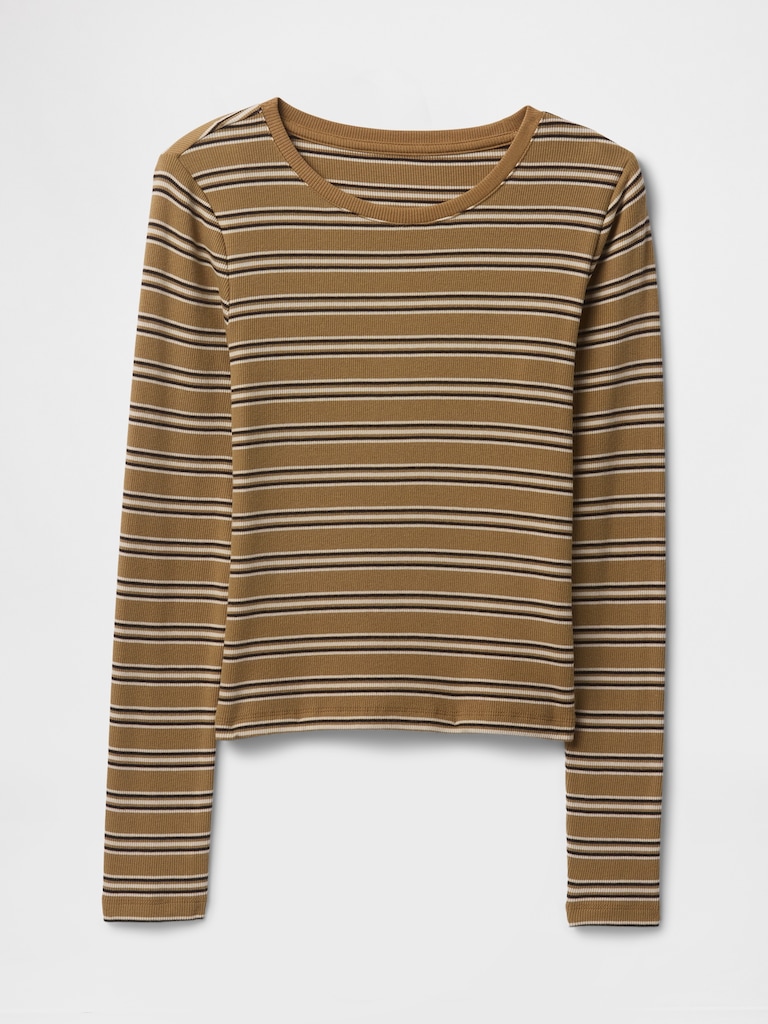 Modern Rib Crop T-Shirt