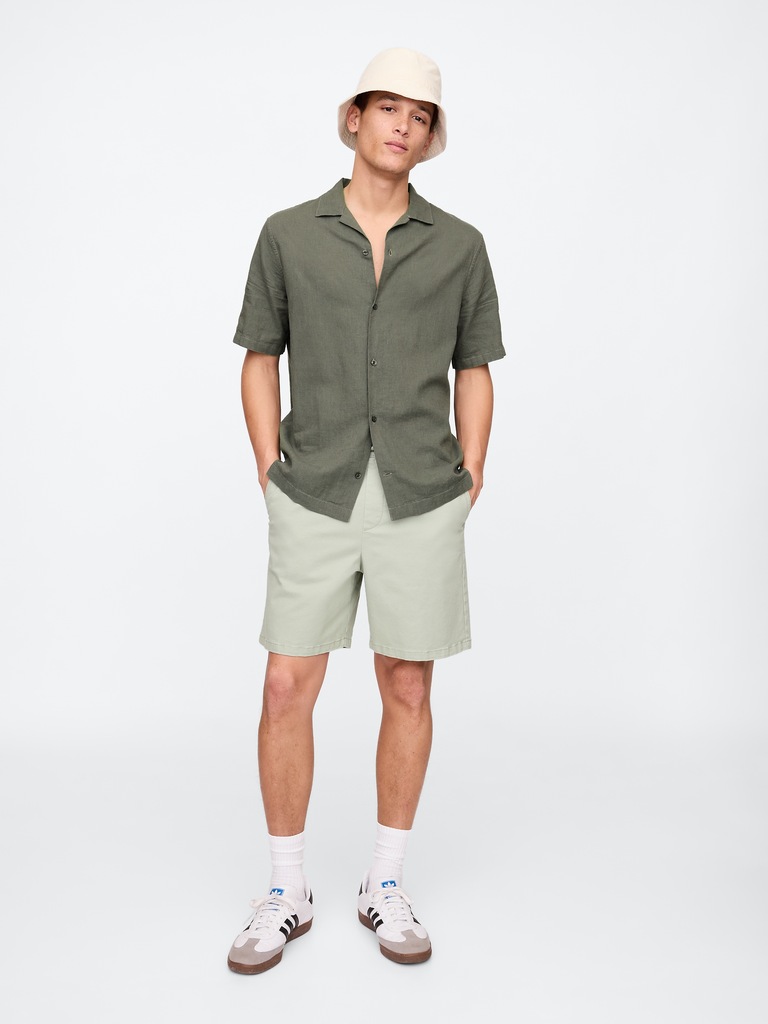 Linen-Blend Vacay Shirt in Standard Fit
