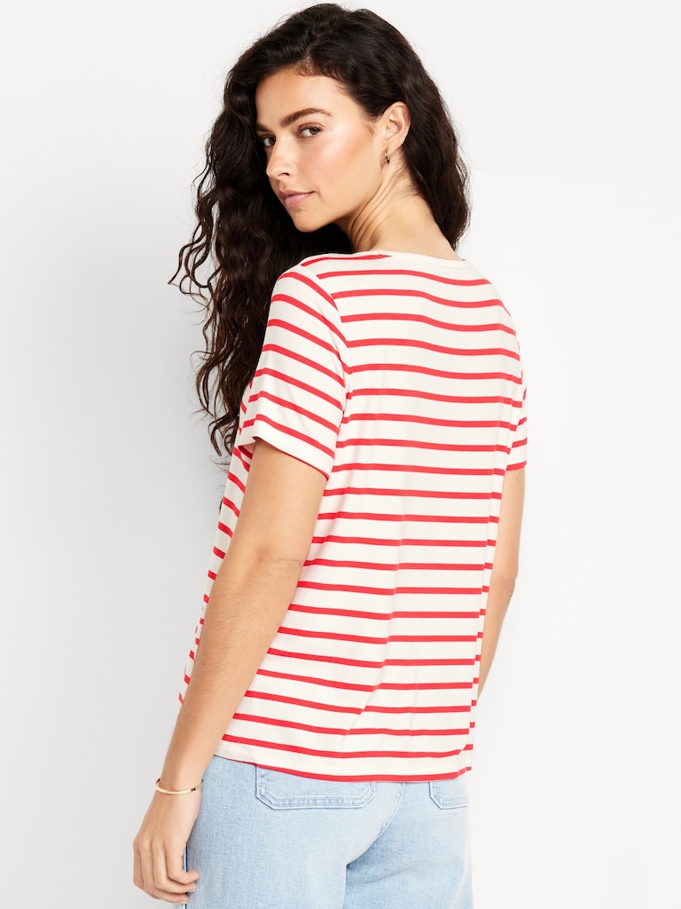 Luxe Crew-Neck T-Shirt