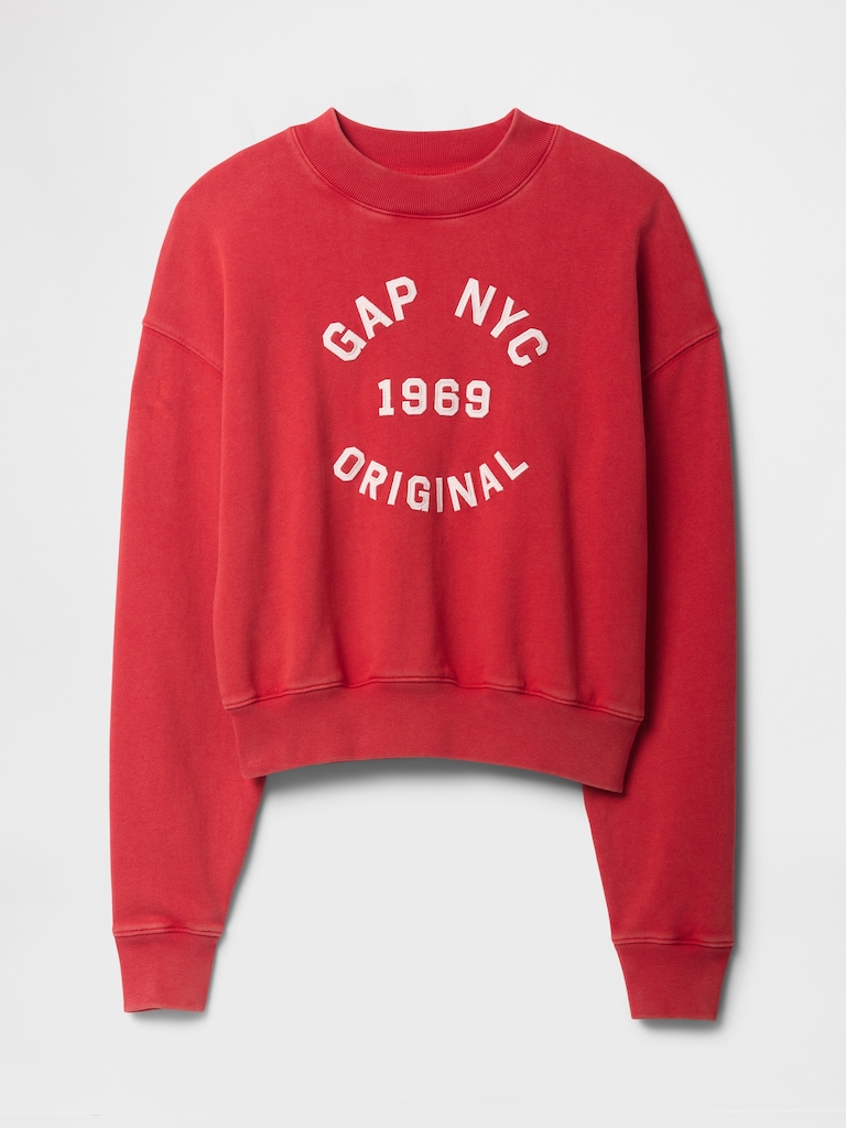 Heavyweight French Terry Crop Sweatshirt