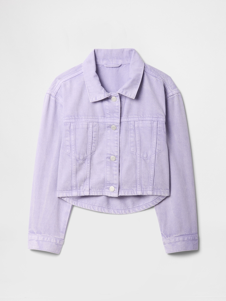 Kids UltraSoft Denim Swing Jacket