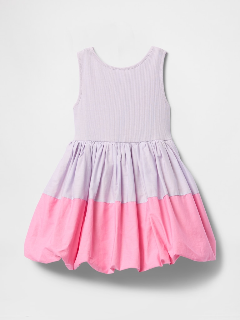 Baby & Toddler Mixed Media Bubble Dress