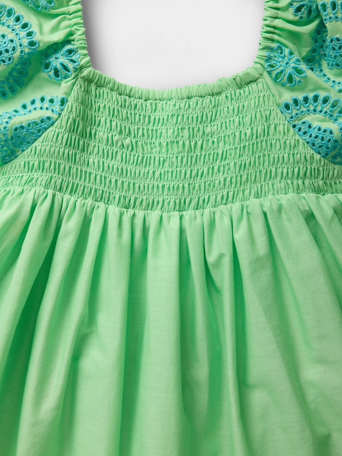 Baby & Toddler Smocked Eyelet Dress