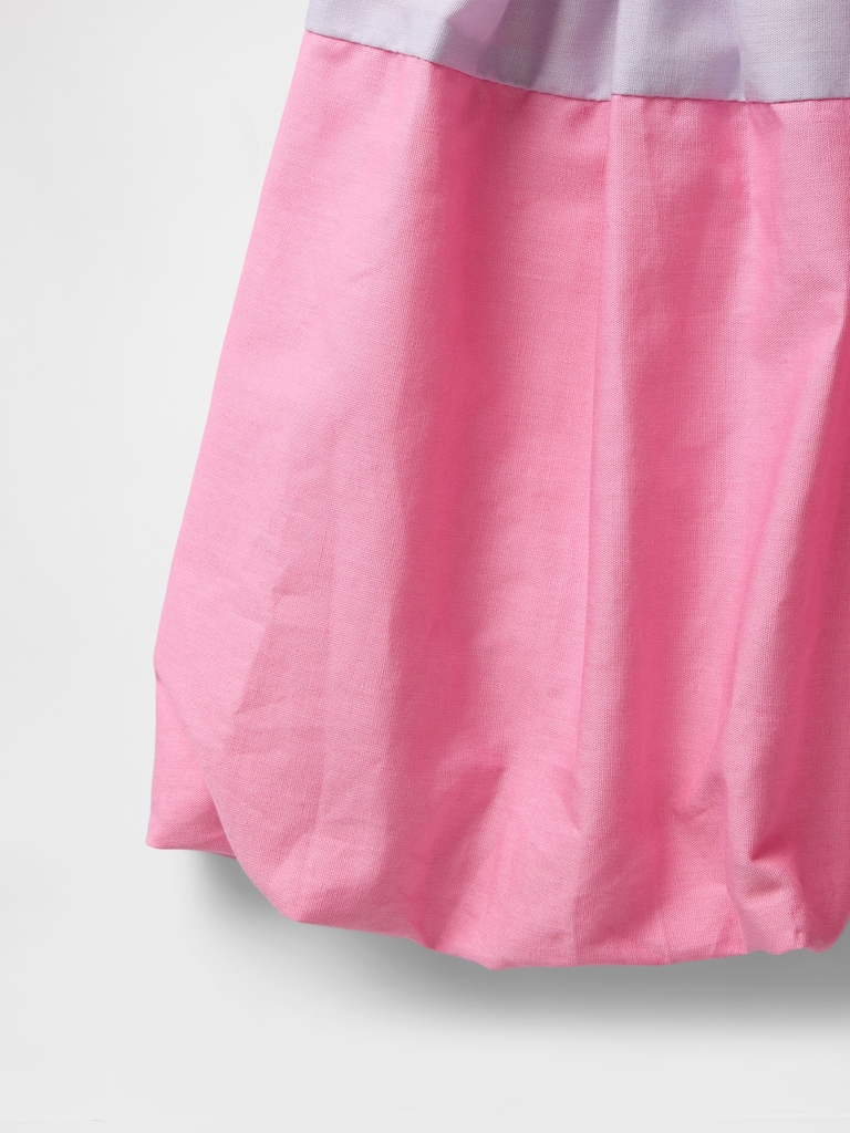 Baby & Toddler Mixed Media Bubble Dress