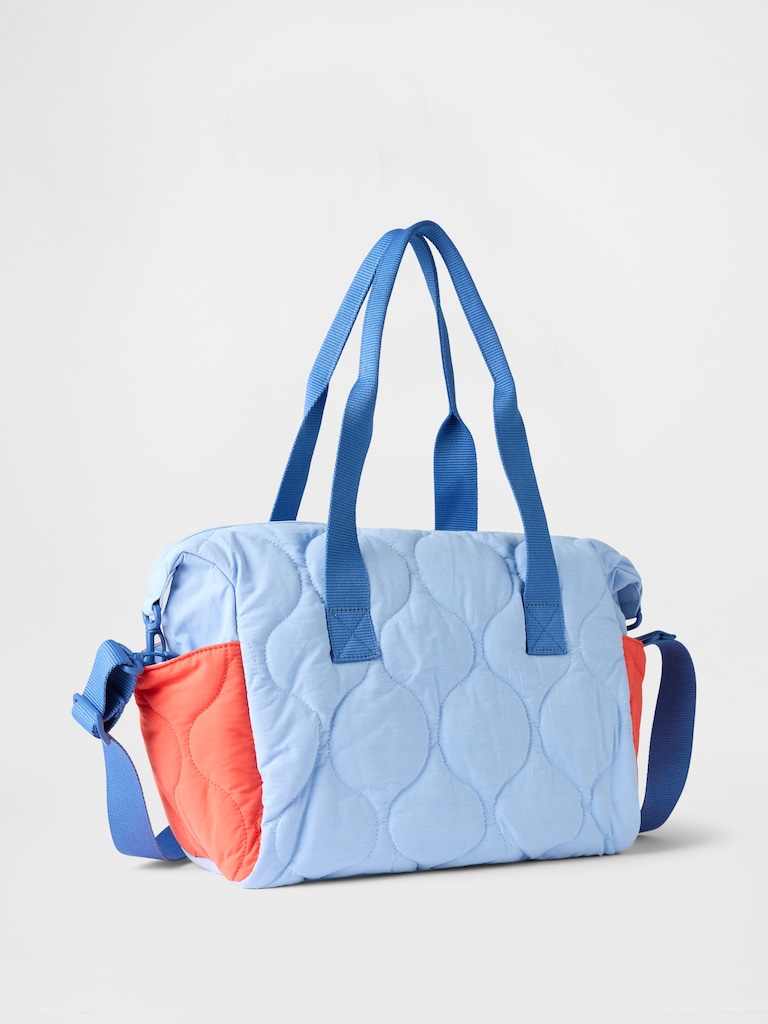 Kids Quilted Weekender Bag