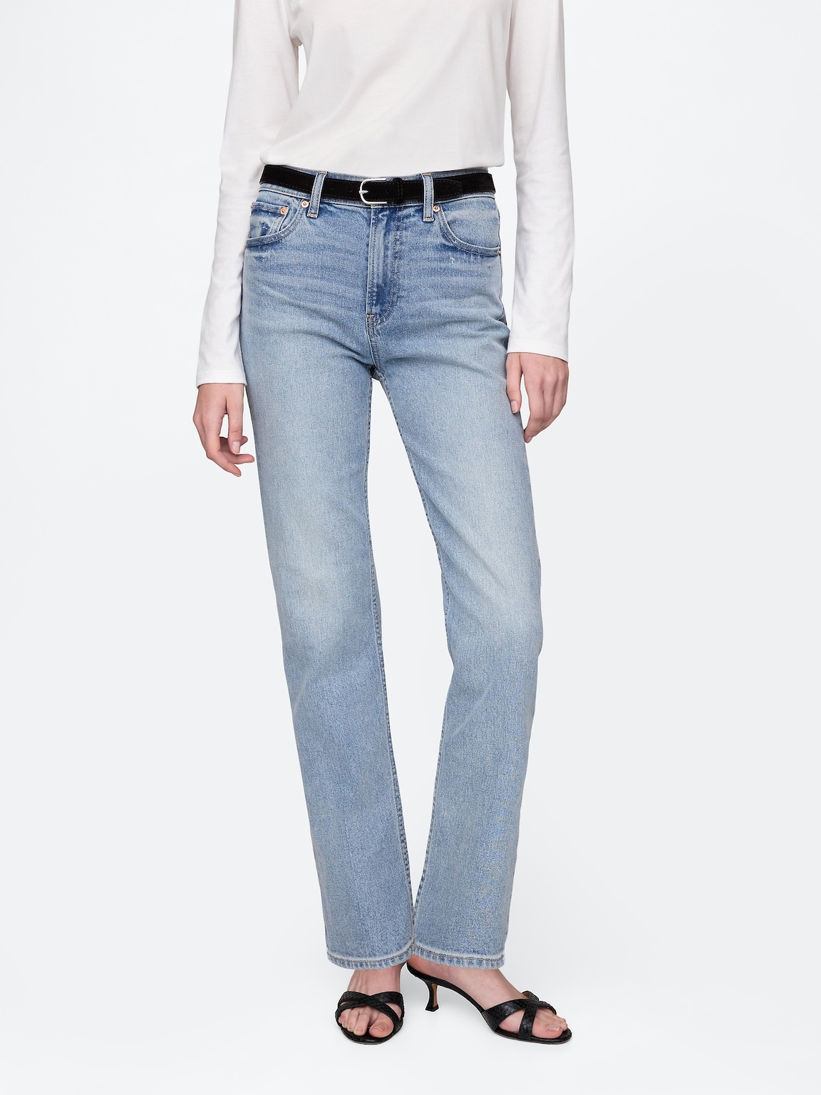 High Rise ’90s Slim Straight Jeans