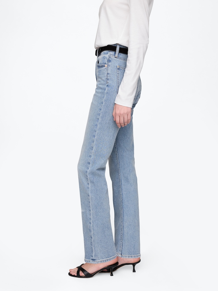 High Rise ’90s Slim Straight Jeans