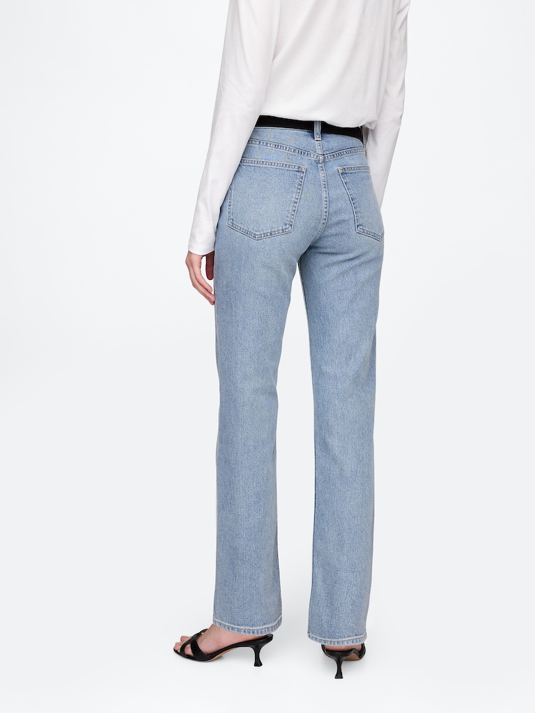 High Rise ’90s Slim Straight Jeans