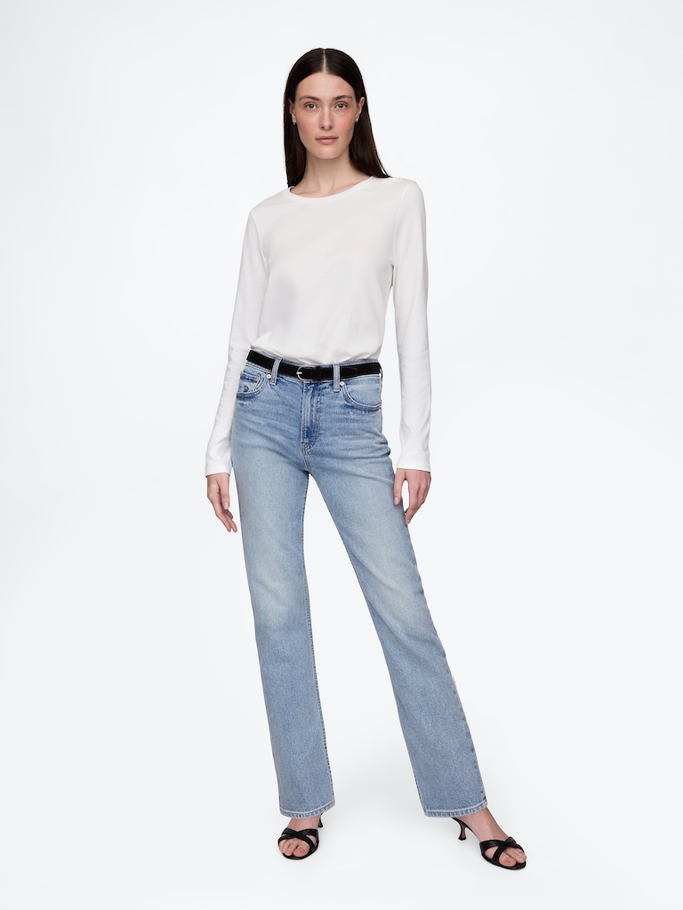 High Rise ’90s Slim Straight Jeans