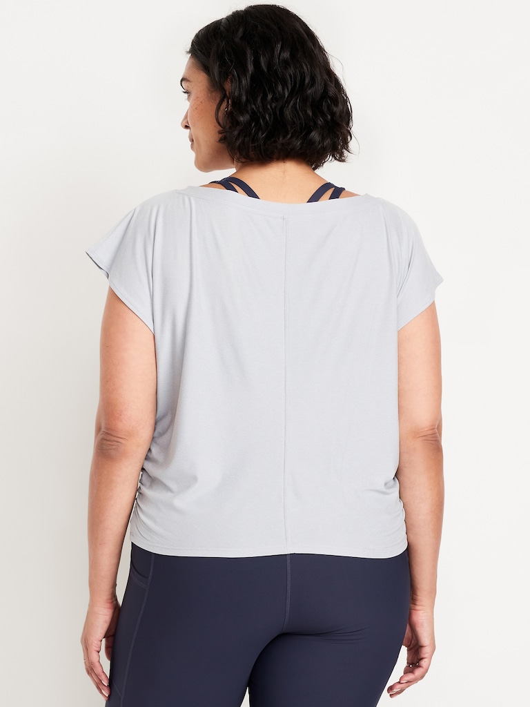 CloudMotion Ruched Top
