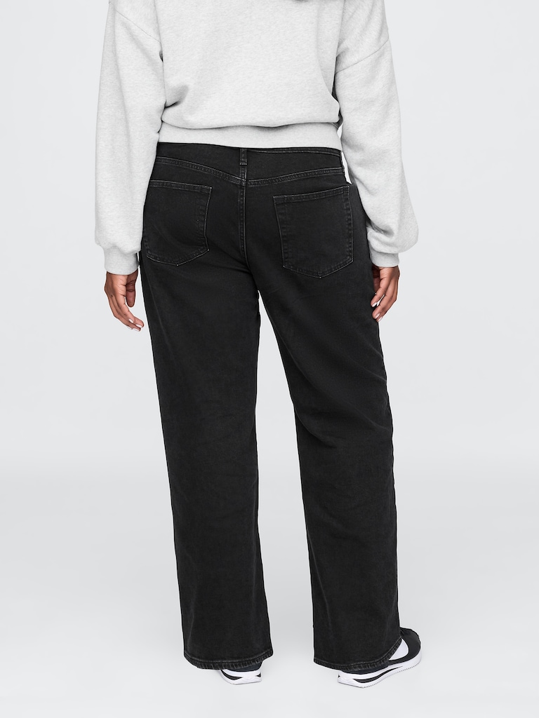 Mid Rise '90s Loose Jeans