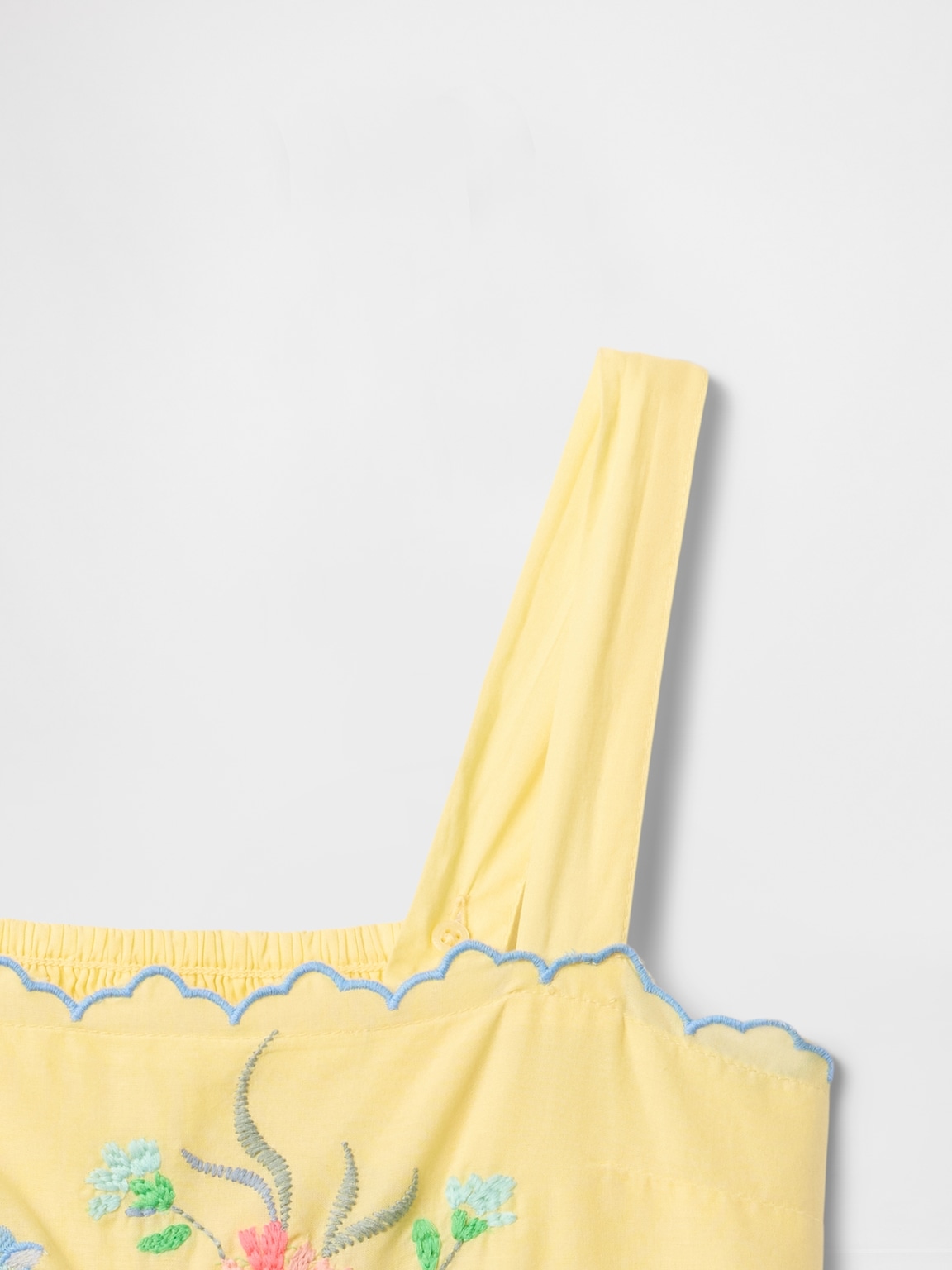 Kids Embroidered Midi Dress