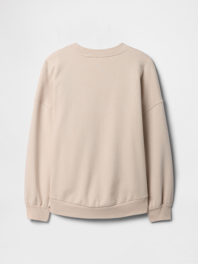 Kids Oversized Fleece Sweatshirt
