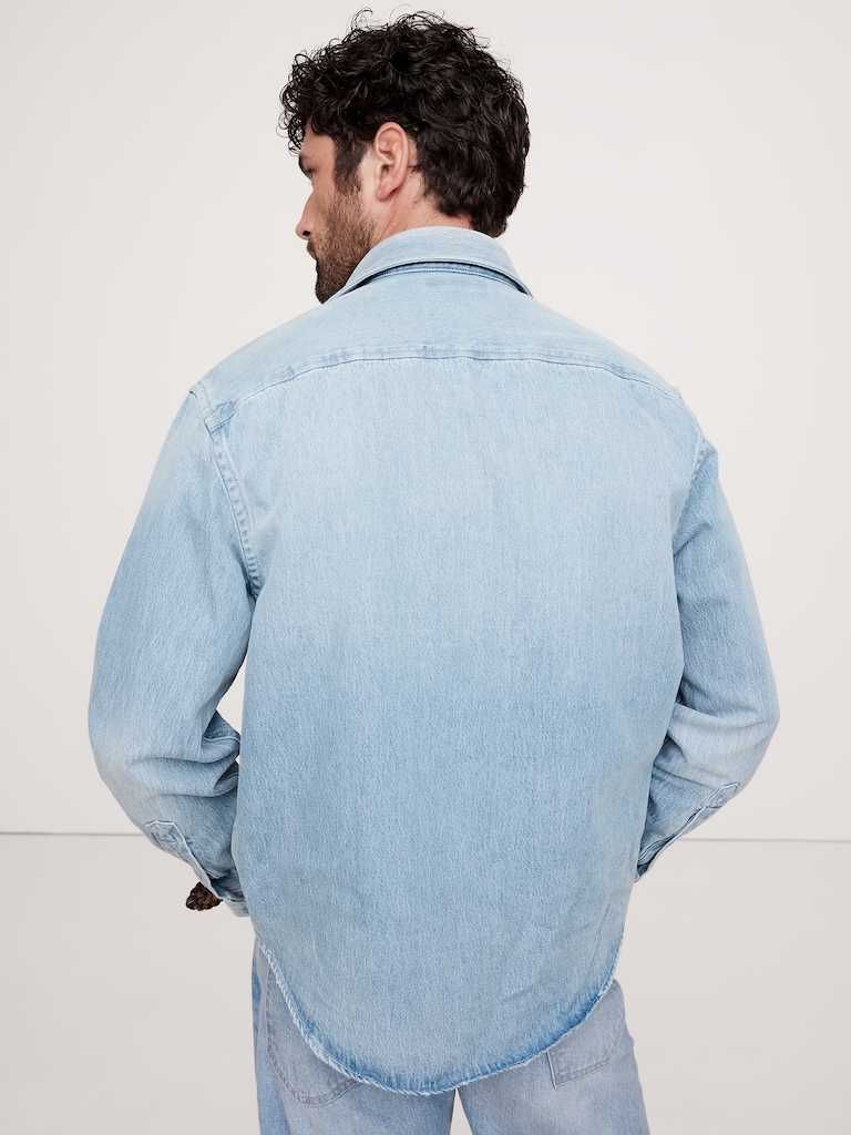 Relaxed-Fit Denim Shirt