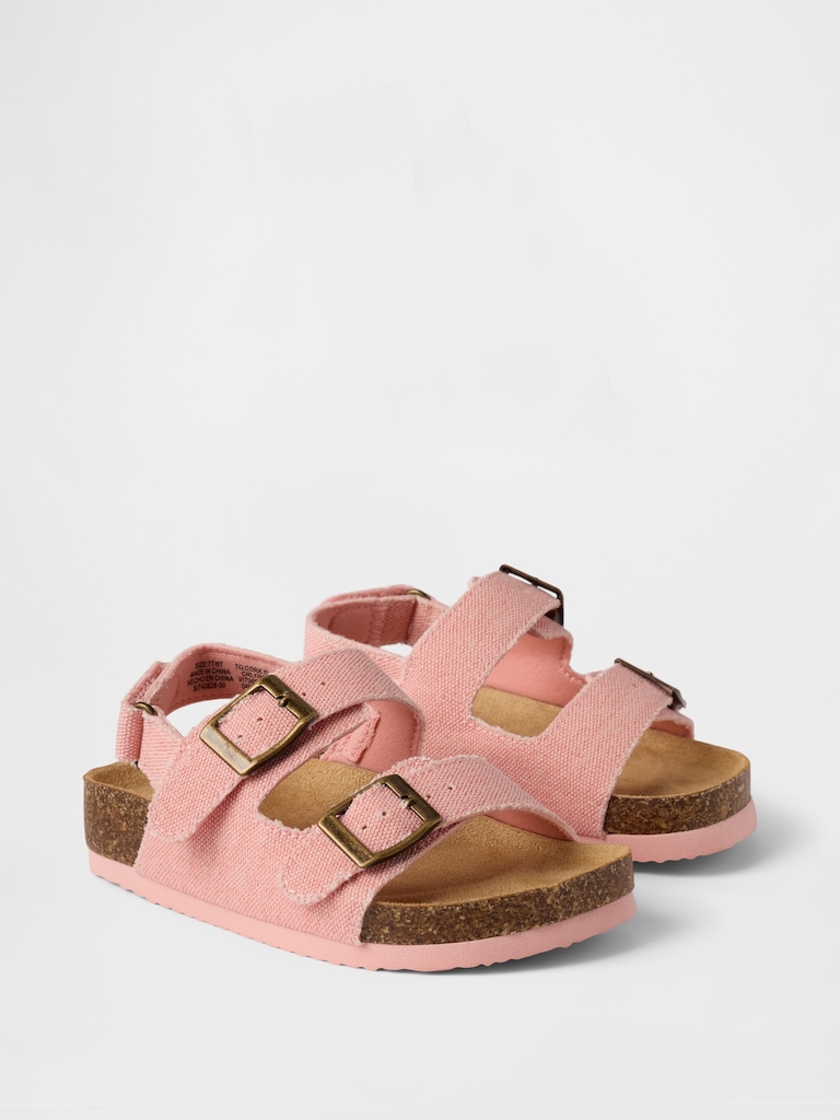 Toddler Buckle Cork Sandals
