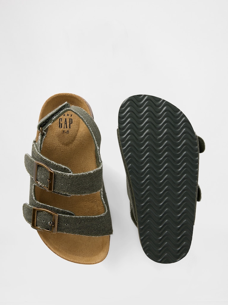 Toddler Buckle Cork Sandals