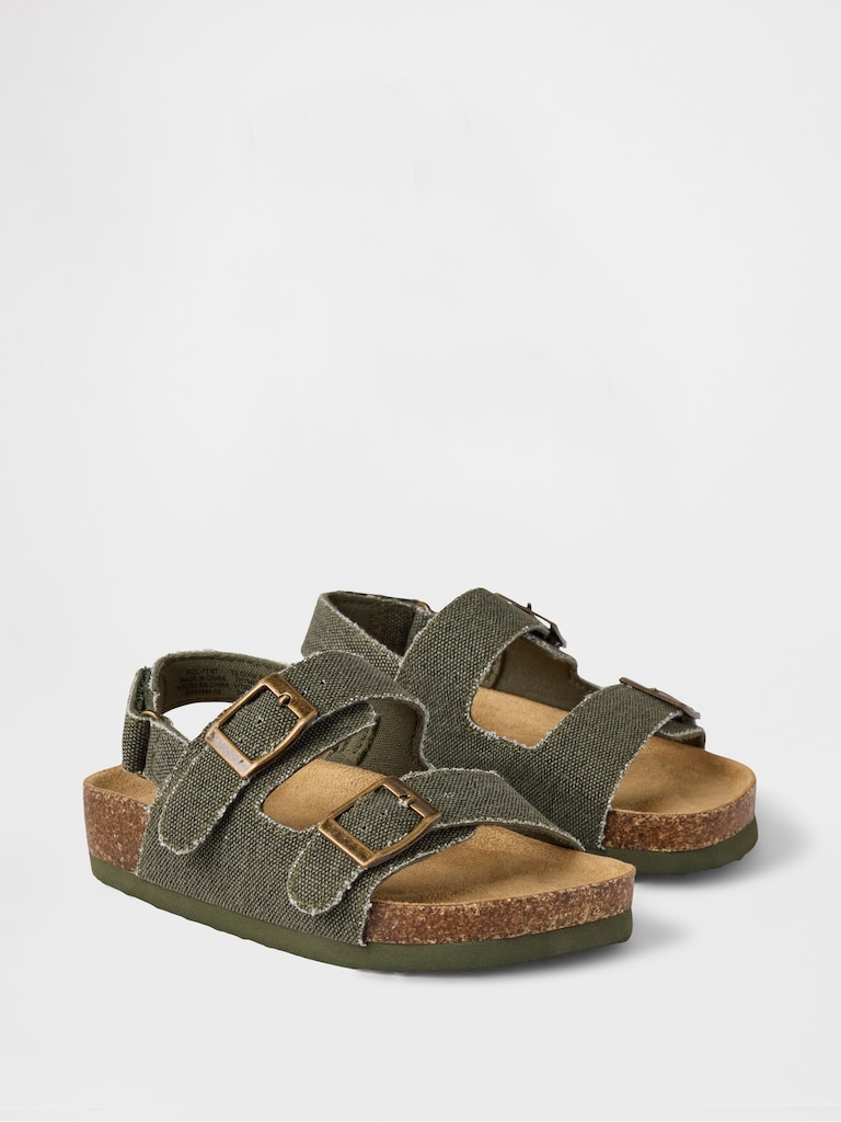Toddler Buckle Cork Sandals