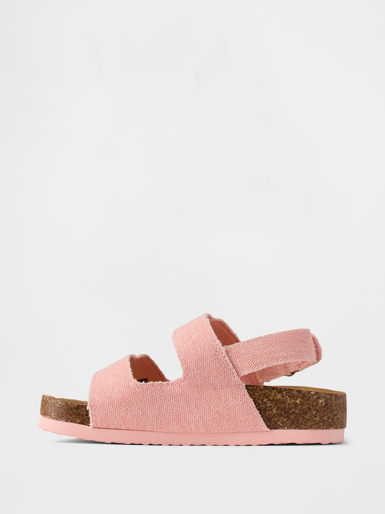 Toddler Buckle Cork Sandals