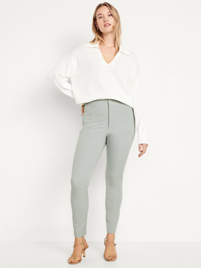 Extra High-Waisted Polished Pixie Skinny Pants
