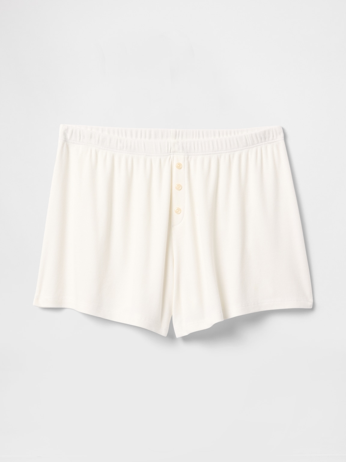 Mini Rib Relaxed PJ Shorts