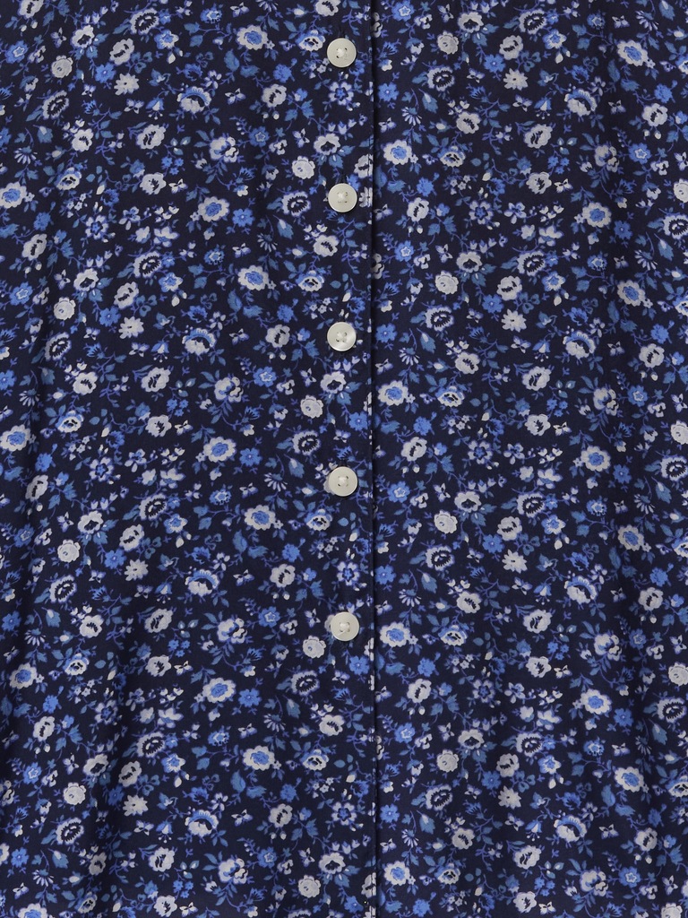 Crepe Floral Mini Dress