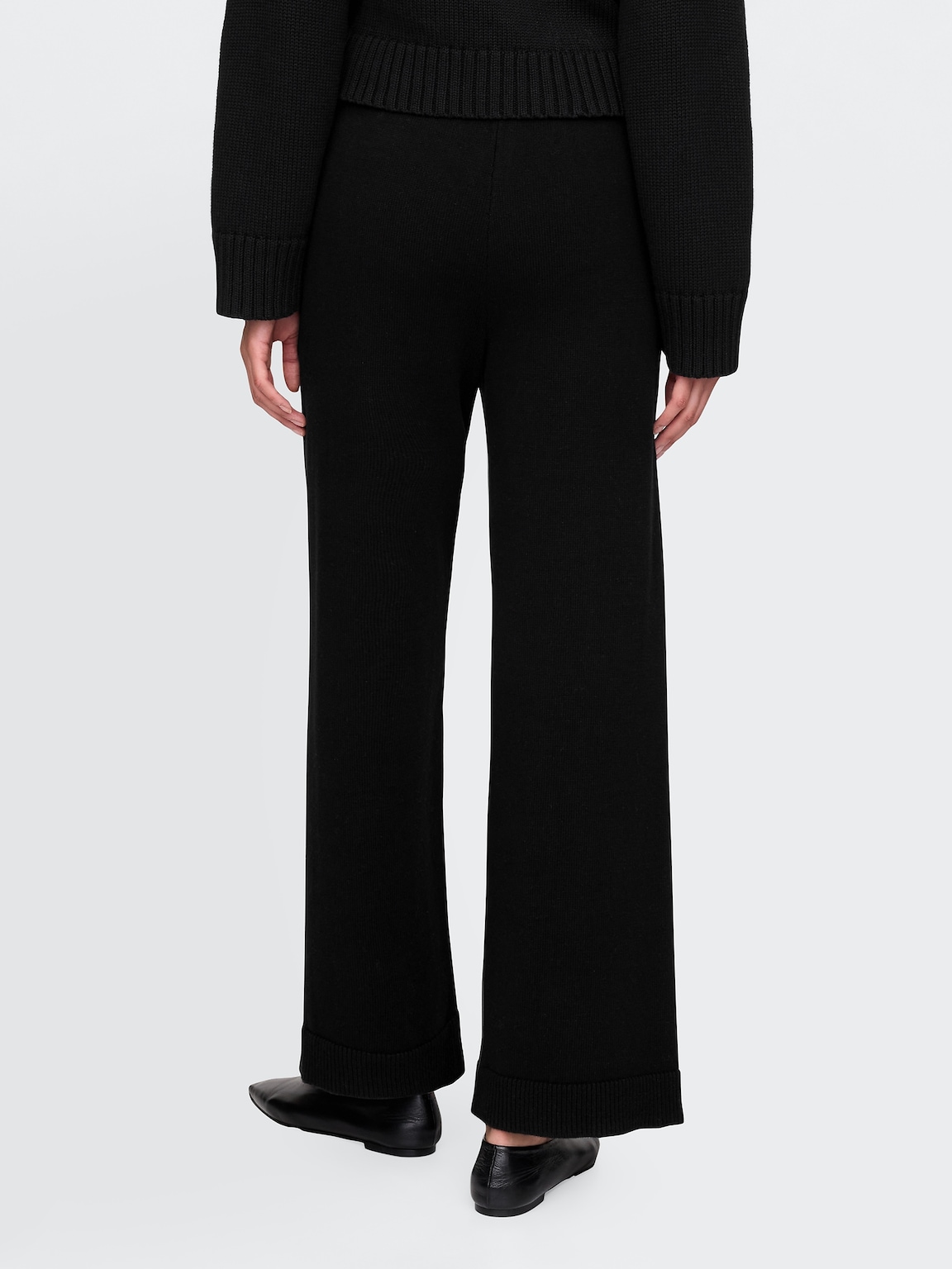 100% Cotton Relaxed Sweater Pants