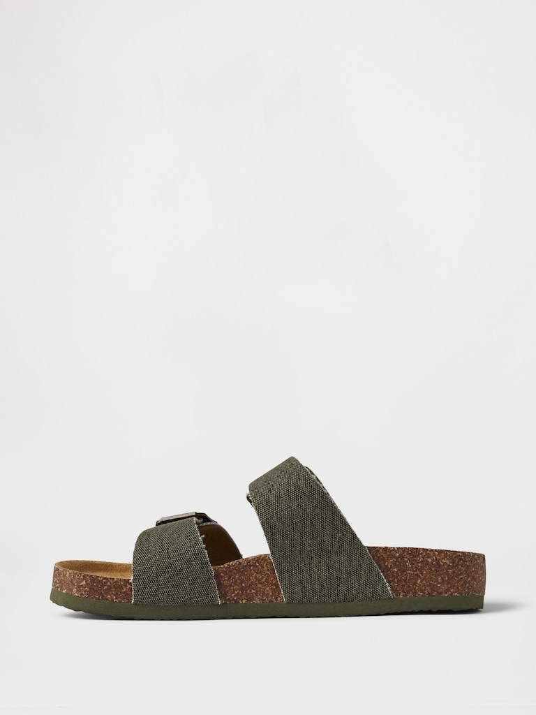 Kids Buckle Cork Sandals