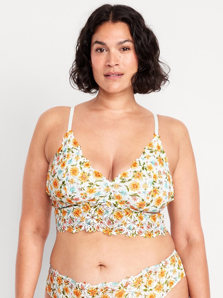 Lace Longline Bralette
