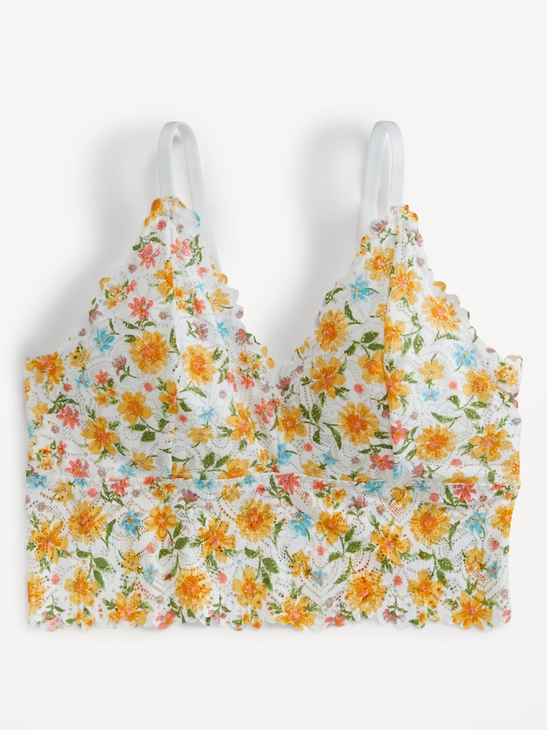 Lace Longline Bralette