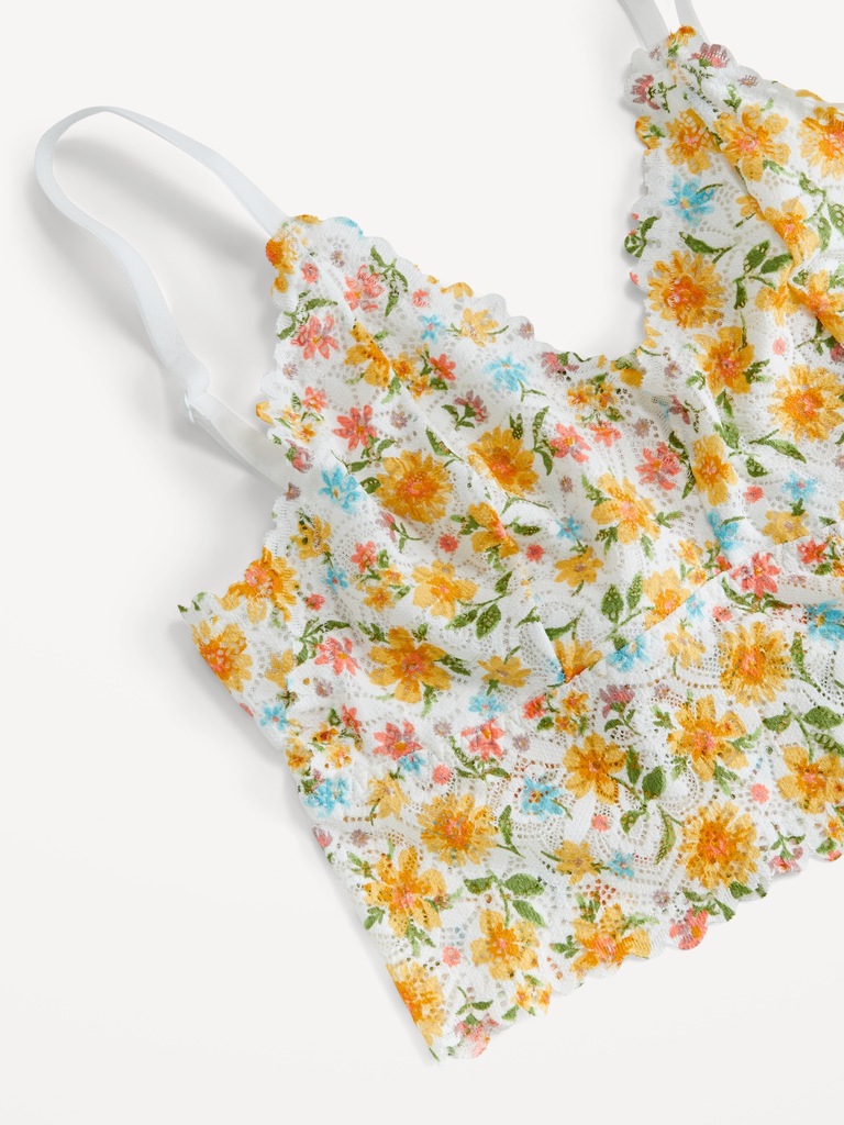 Lace Longline Bralette