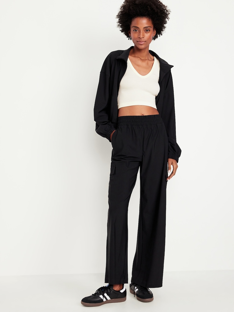 Exhale Seamless V-Neck Rib Tank