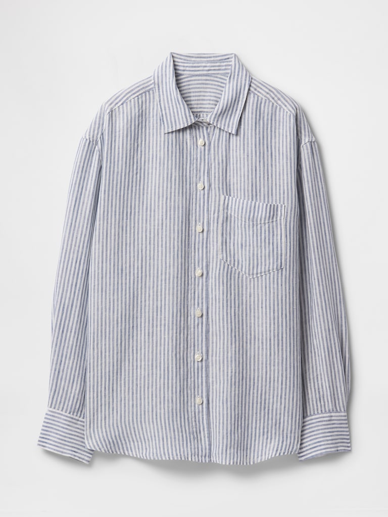 100% Linen Oversized Shirt
