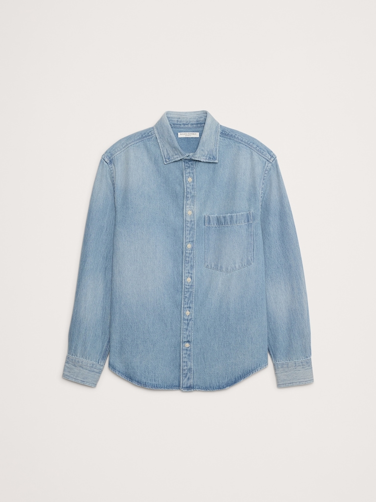Relaxed-Fit Denim Shirt