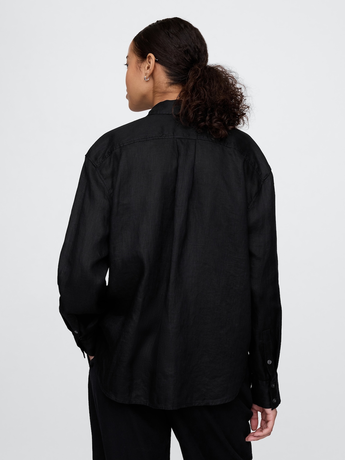 100% Linen Oversized Shirt