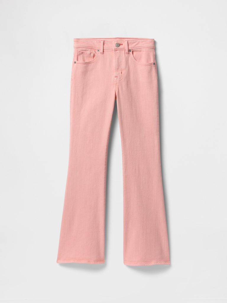 Kids High Rise '70s Flare Jeans