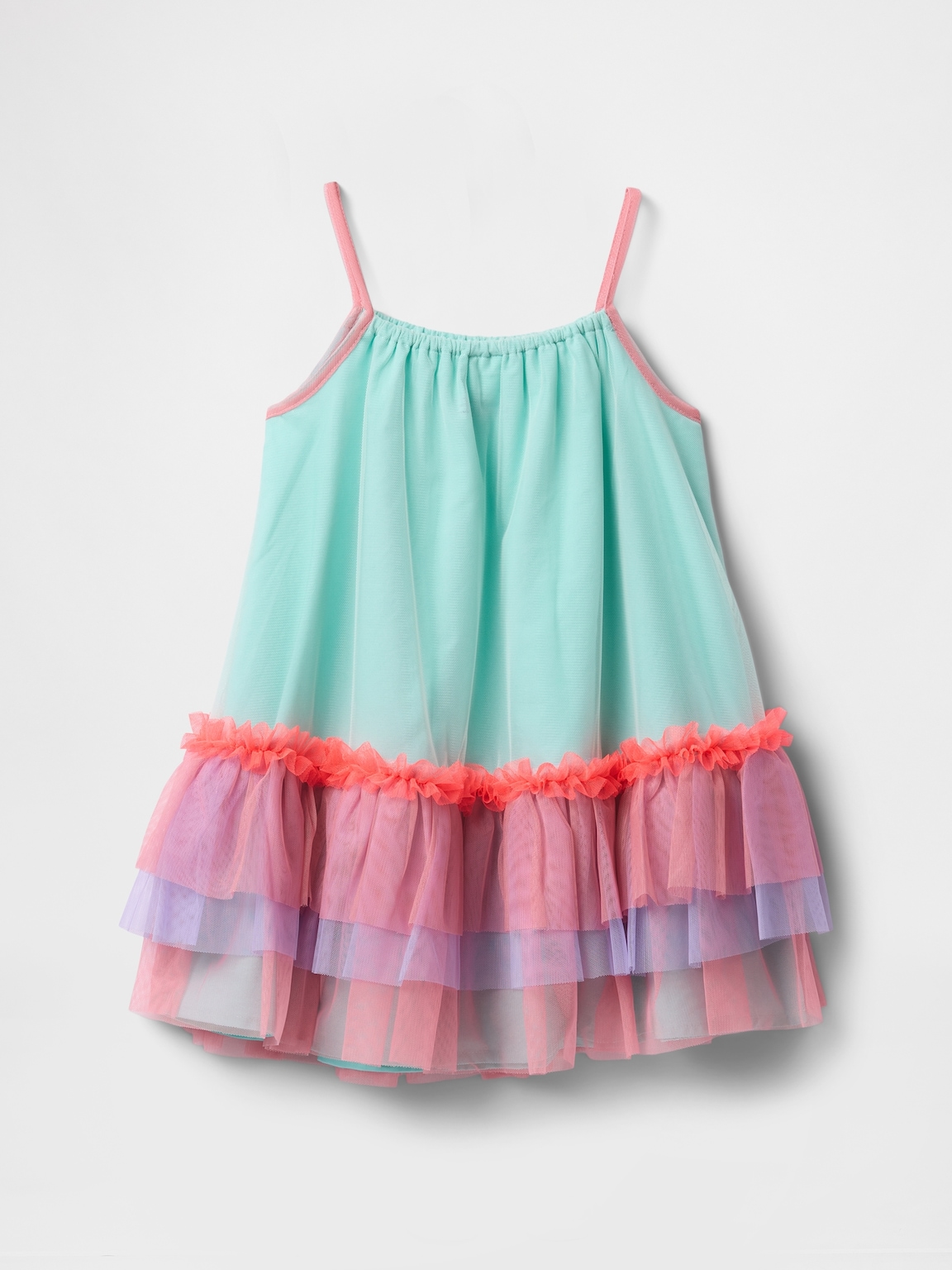 Baby & Toddler Colorblock Tulle Dress